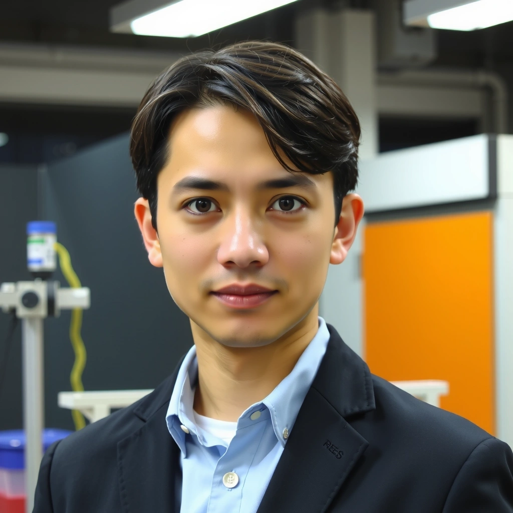 Portrait of Senior Researcher Dr. Alex Chen, focusing on botanical extracts