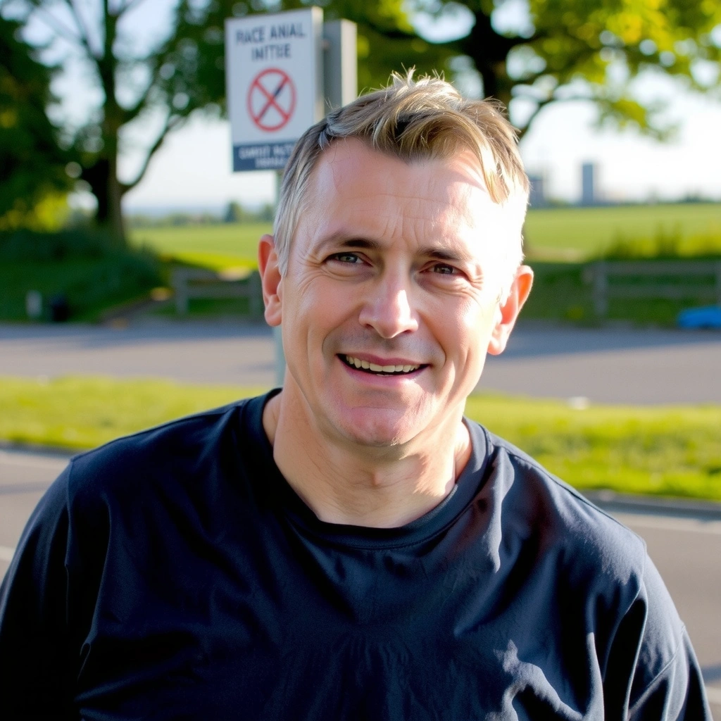 Portrait of a fit man in his 50s after adopting a healthier lifestyle